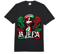 La Jefa The Boss im spanischen lustigen mexikanischen Zitat Comfort Colors Adult Heavyweight T-Shirt
