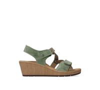 La Jolla olive - Elegante Sandale mit herausnehmbaren Fussbett Oliv - Gr. - 37