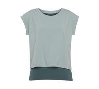LASCANA ACTIVE 2-in-1-Shirt Damen grün Gr.L (44/46)