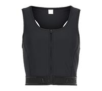 Crop-Top LASCANA ACTIVE "-Sporttop" Gr. L (44/46), schwarz Damen Tops (95151934-L) schwarz
