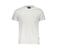 La Martina Bianco Baumwoll-Herren-T-Shirt 2XL