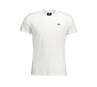 La Martina Bianco Baumwoll Herren T-Shirt XL