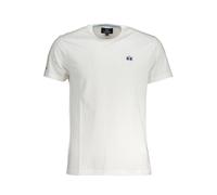 La Martina Bianco Baumwolle Herren T-Shirt 2XL