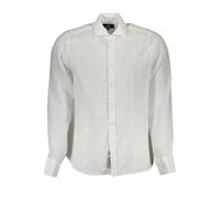 La Martina Bianco Leinen Herrenhemd XL
