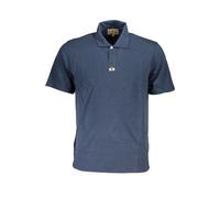 La Martina Blaue Baumwoll-Herren-Polo-Shirt L