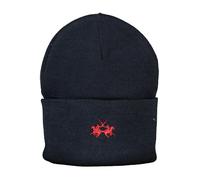 LA MARTINA Classic Beanie Marineblau - Größe: UNI