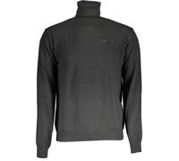 LA MARTINA Elegance Rollkragenpullover Schwarz - Größe: L