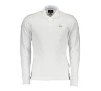 LA MARTINA Elegance Slim Fit Poloshirt Bianco - Größe: 2XL
