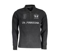 LA MARTINA Elegance Sport Langarmshirt Schwarz - Größe: L