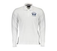 La Martina Elegantes Langarm-Polo mit Kontrastdetails XL