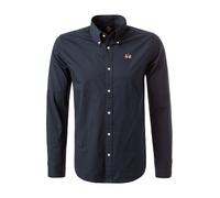LA MARTINA Hemd Herren Slim Fit Langarm Baumwolle blau, M