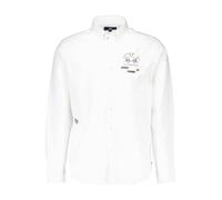 LA MARTINA Hemd Herren Slim Fit Langarm Baumwolle weiß, L