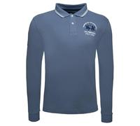 La Martina Herren Langarm-Poloshirt XMP307