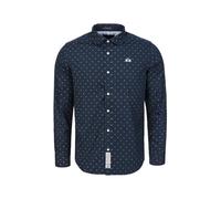 La Martina Herren Langarmhemd Dunkelblau 3XL