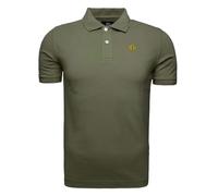 La Martina Herren Poloshirt MAP300 Dunkelgruen 3XL