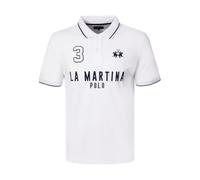 La Martina Herren Poloshirt Weiss L