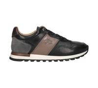 La Martina Herren - Sneaker TODI in schwarz Glattleder