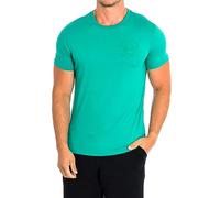 La Martina Herren T-Shirt S/S Jersey, grün, 56