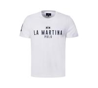 La Martina Herren T-Shirt Weiss L