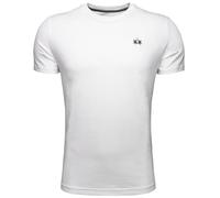 La Martina Herren T-Shirt XMR013 Weiss XL