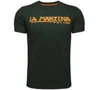 La Martina Herren T-Shirt XMR313 Dunkelgruen S