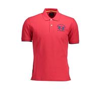 La Martina Herren Man Polo S/S Piquet STR Poloshirt, Rot (Formula One 06008), Medium