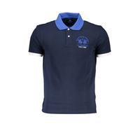 LA MARTINA Kontrast Polo Stickerei Logo Poloshirt - Größe: XL