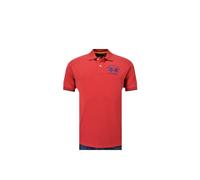 La Martina Kurzarm Piquet Stretch Poloshirt L