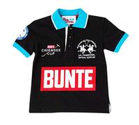 La Martina Kurzarm-Poloshirt für Jungen mit kontrastierendem Reverskragen 2KP049