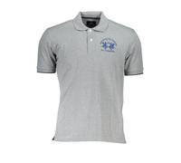 LA MARTINA Kurzarm Poloshirt mit Kontrastdetails und Knopfle - Größe: S