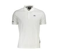 La Martina Poloshirt aus weißer Baumwolle für Herren, weiß, XL