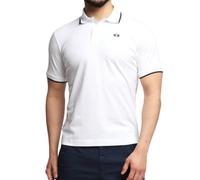La Martina Weißes Baumwoll-Herrenpoloshirt 2XL
