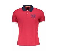 LA MARTINA POLO MANICHE CORTE UOMO ROSSO