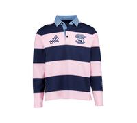 LA MARTINA Pullover Herren Regular Fit Baumwolle blau gestreift, XL