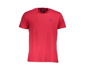 La Martina Rosso Baumwoll-Herren-T-Shirt L