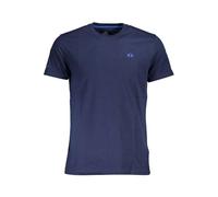 La Martina Schickes blaues Logo Tee mit klassischen Herrenverzierungen, Blau, XX-Large