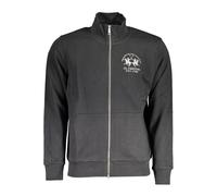 La Martina Schwarz Baumwolle Herren Sweatshirt M
