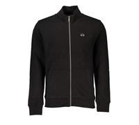 La Martina Schwarzer Herrenpullover aus Baumwolle, Schwarz, L