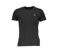 La Martina Schwarzes Baumwoll-Herren T-Shirt XL