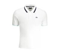 LA MARTINA Slim Fit Poloshirt mit Kontrastdetails und Stickl - Größe: M
