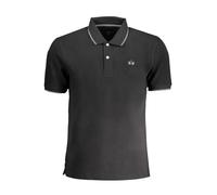 LA MARTINA Stickerei Kontrast Poloshirt BPMP04PK031 NE09999 - Größe: S