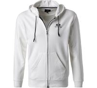 LA MARTINA Sweatjacke Herren Regular Fit Baumwolle weiß, 3XL