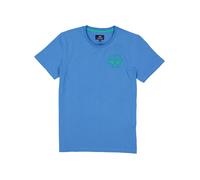 LA MARTINA T-Shirt Herren Regular Fit Kurzarm Rundhals Baumwolle blau, XL