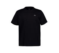 LA MARTINA T-Shirt Herren Regular Fit Kurzarm Rundhals Baumwolle schwarz, 3XL