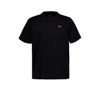 LA MARTINA T-Shirt Herren Regular Fit Kurzarm Rundhals Baumwolle schwarz, M