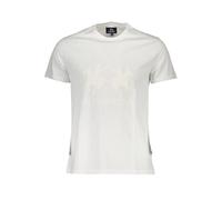 La Martina Bianco Baumwolle Herren T-Shirt XL