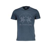 LA MARTINA T-SHIRT MANICHE CORTE UOMO BLU