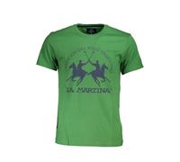 La Martina Verde Baumwolle Herren T-Shirt M