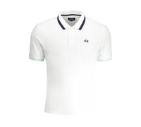 La Martina Weiße Baumwoll-Polohemden für Herren 2XL