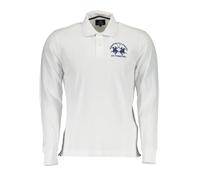 LA MARTINA Weißes Langarm-Poloshirt Eleganter Komfort Regula - Größe: XL